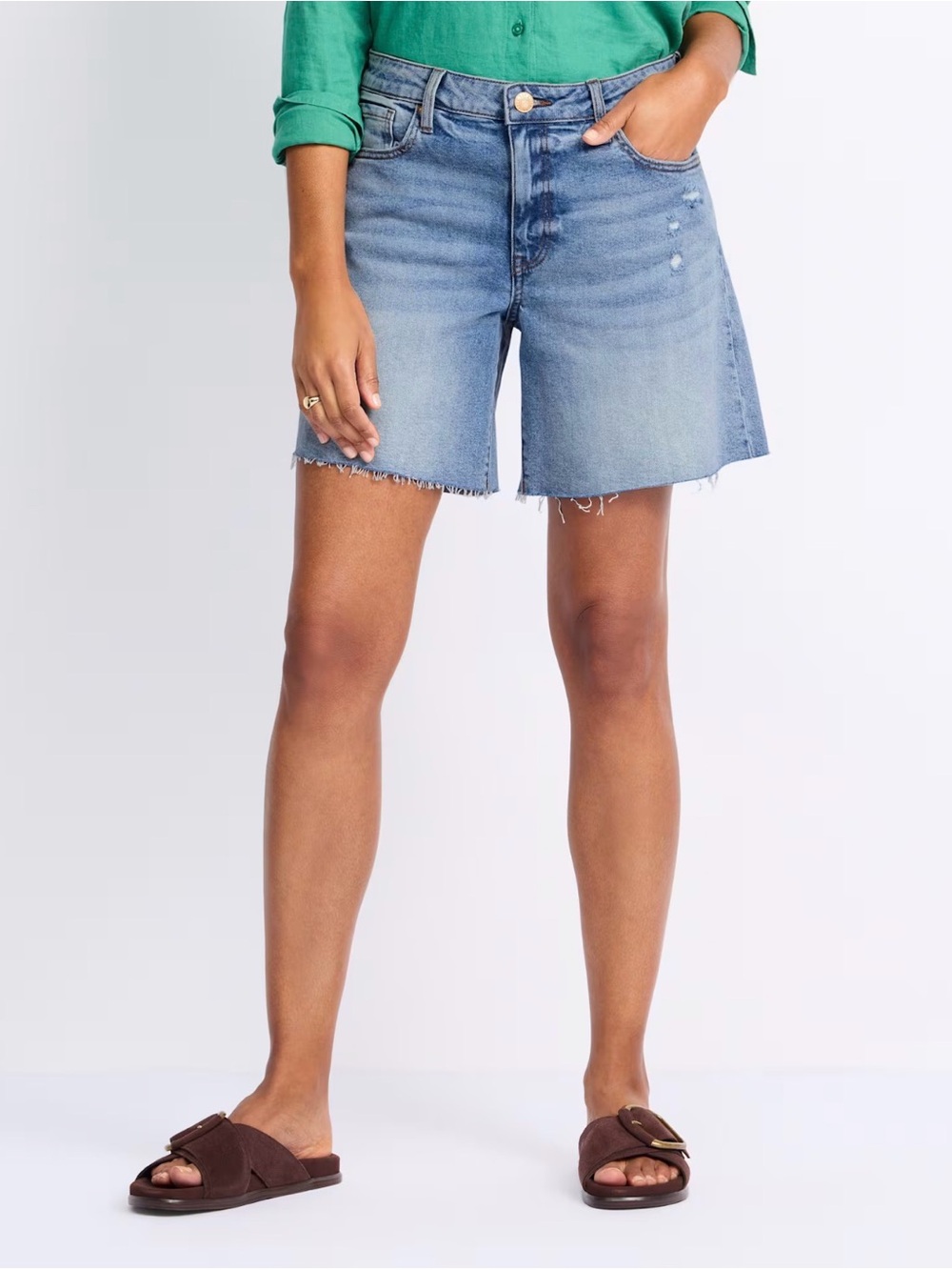 KUT FROM THE KLOTH Hailey High Rise Bermuda Short- Brand New With Tags